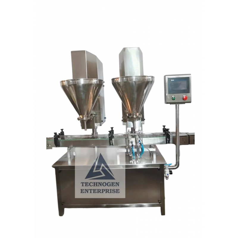 Automatic Double Head Auger Powder Filling Machine Manufacturer and Supplier Tanzania