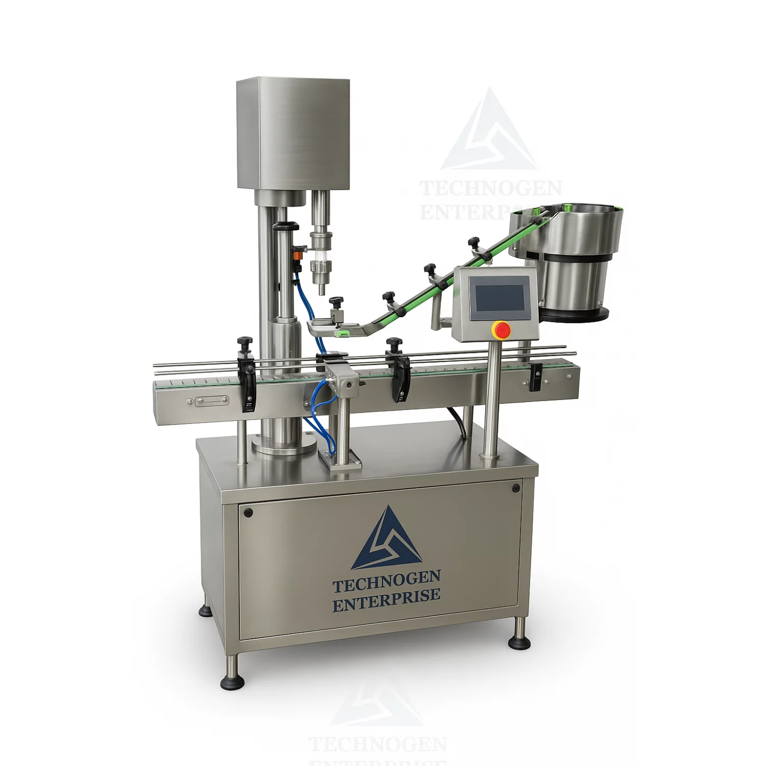 Automatic Single Head Servo Torque Screw Capping Machine for Tanzania