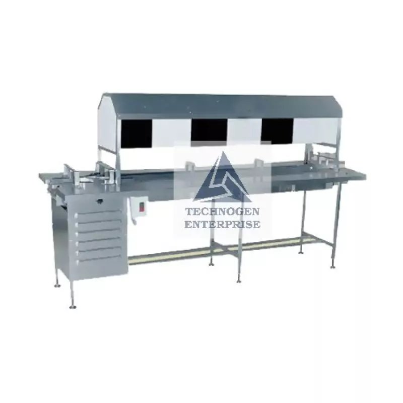 Manual Vial And Bottle Inspection Conveyor for Tanzania