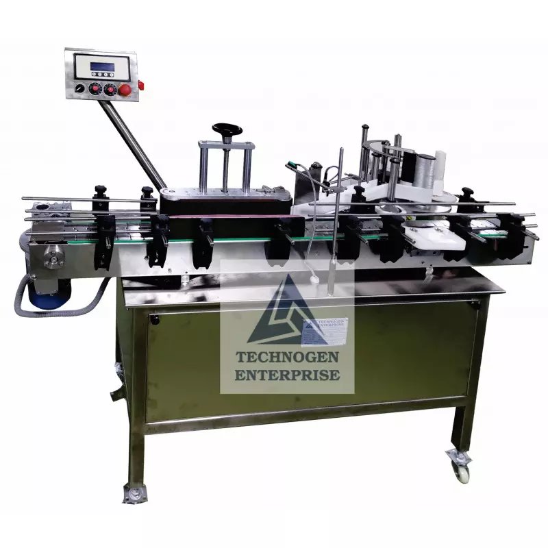 Round Bottle Sticker Labeling Machine for Tanzania