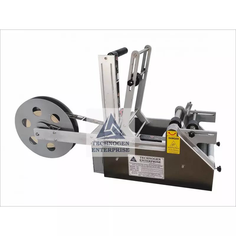 Semi Automatic Bottle Sticker Labeling Machine Manufacturer and Supplier Tanzania
